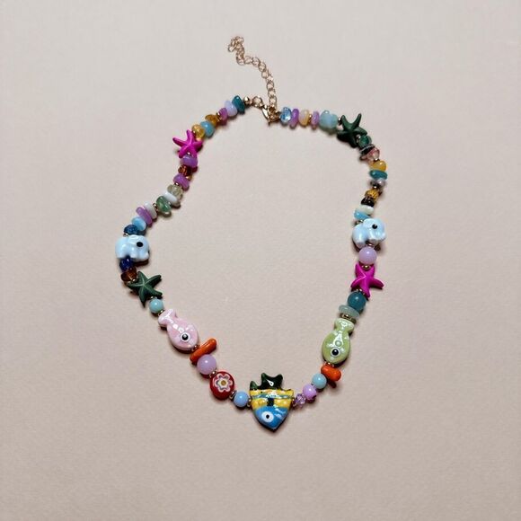 Fish Necklace S939 - Picture 3 of 4